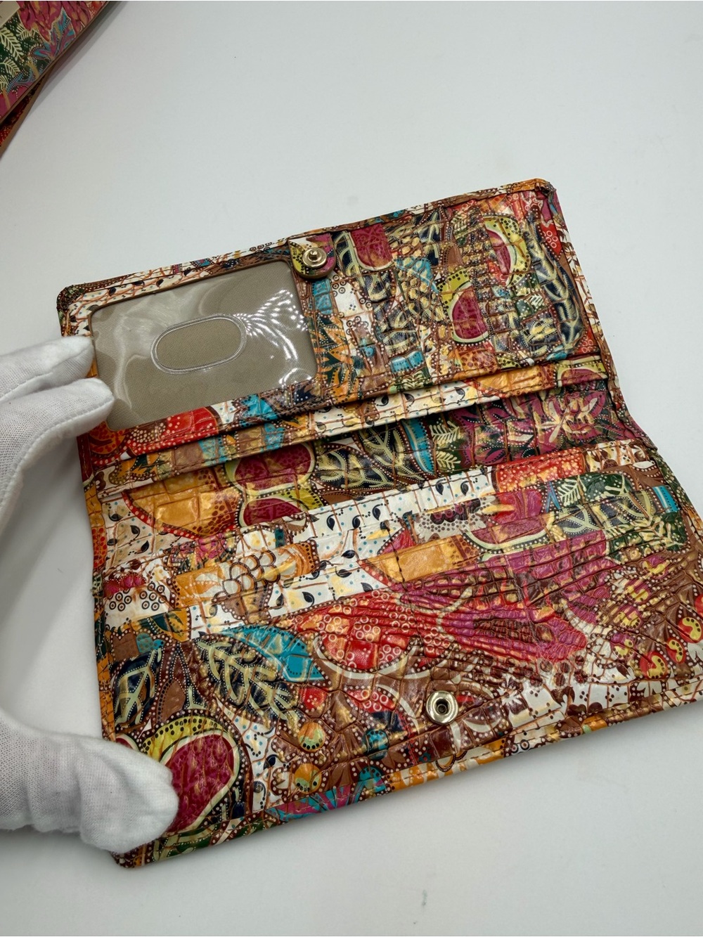 Brahmin Marketplace Melbourne Duxbury Satchel and Ady Wallet set - Picture 12 of 12